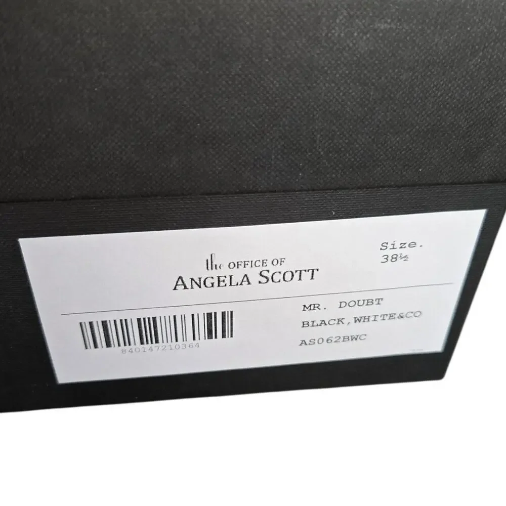 The Office of Angela Scott Mr. Doubt Oxford Brogue Loafers 38.5 US 8.5 - Picture 11 of 11